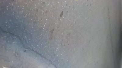 Latina thick pussy print crotch shit at park